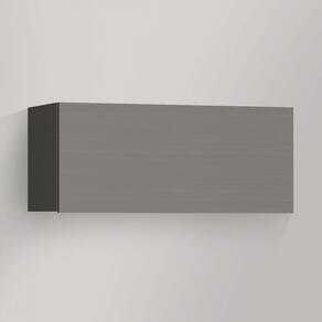 Armário Aéreo Cozinha Silver 70 Cm 1 Porta Gris - Pnr Móveis