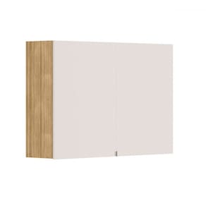 Armário Aéreo Cozinha 120 Cm Insel 1 Porta Articulada Freijó/Soft - Pnr Móveis