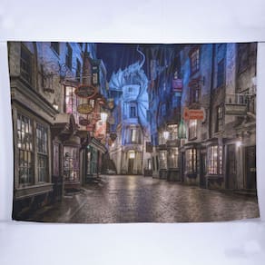 Painel de Festa Retangular Harry Potter Diversas Medidas - Fera Print