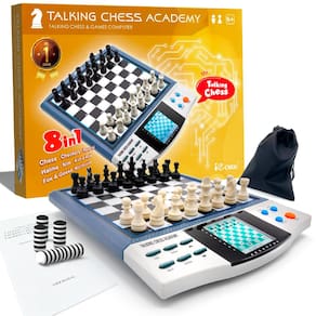 Conjunto de xadrez eletrônico iCore Develop Thinking para crianças e adultos