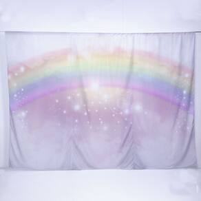 Painel de Festa Retangular Arco Iris Diversas Medidas - Fera Print