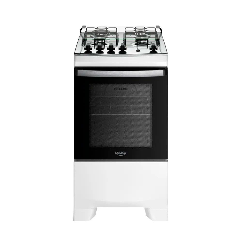 Fogão Dako Supreme 4 Bocas com Mesa Inox