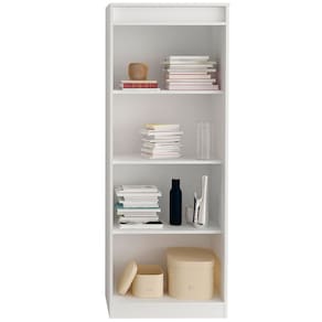Estante Armário Alta Livreiro Multiuso Office 4 Prateleiras