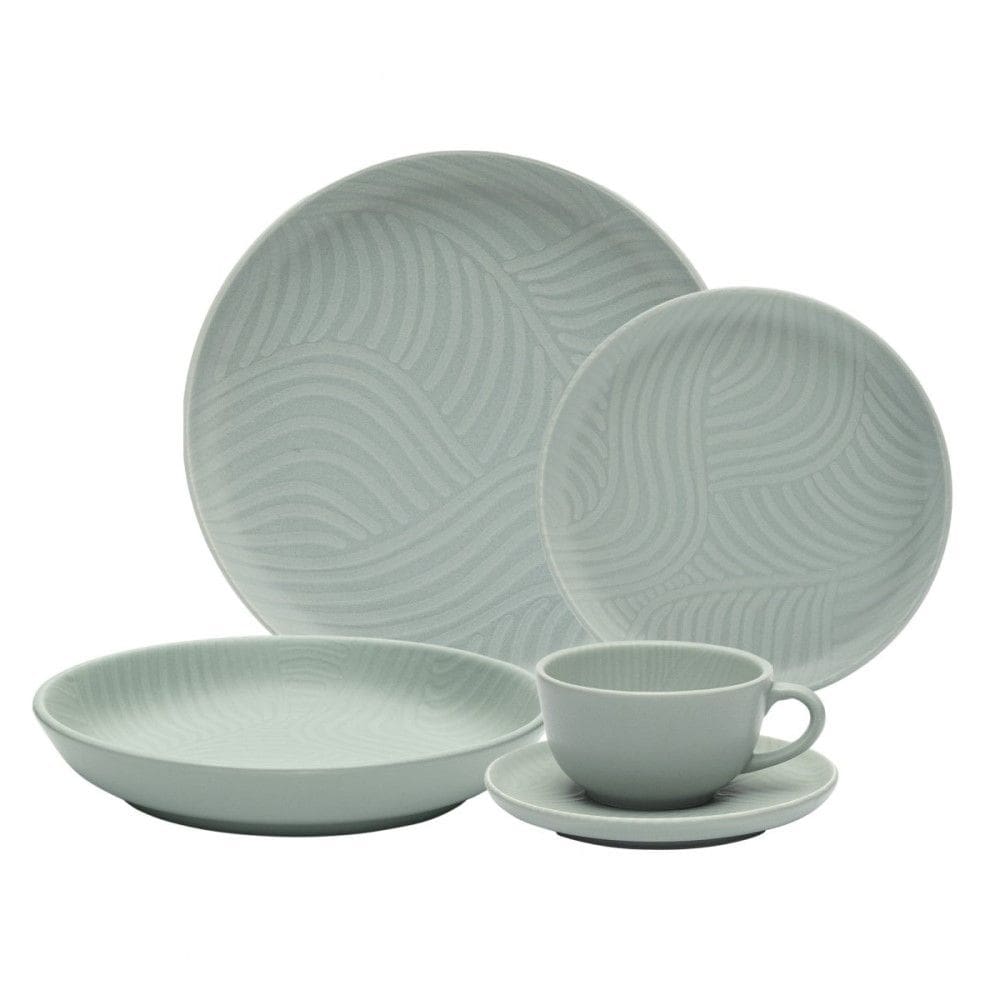 Aparelho de Jantar 30 Peças Flat Oásis Oxford