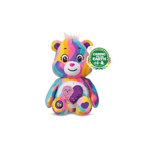 Brinquedo de pelúcia Care Bears Friends Forever Bear Sparkle de 9 polegadas