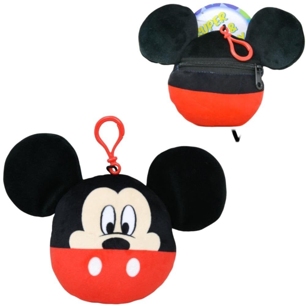 Chaveiro de pelúcia Disney Mickey Mouse