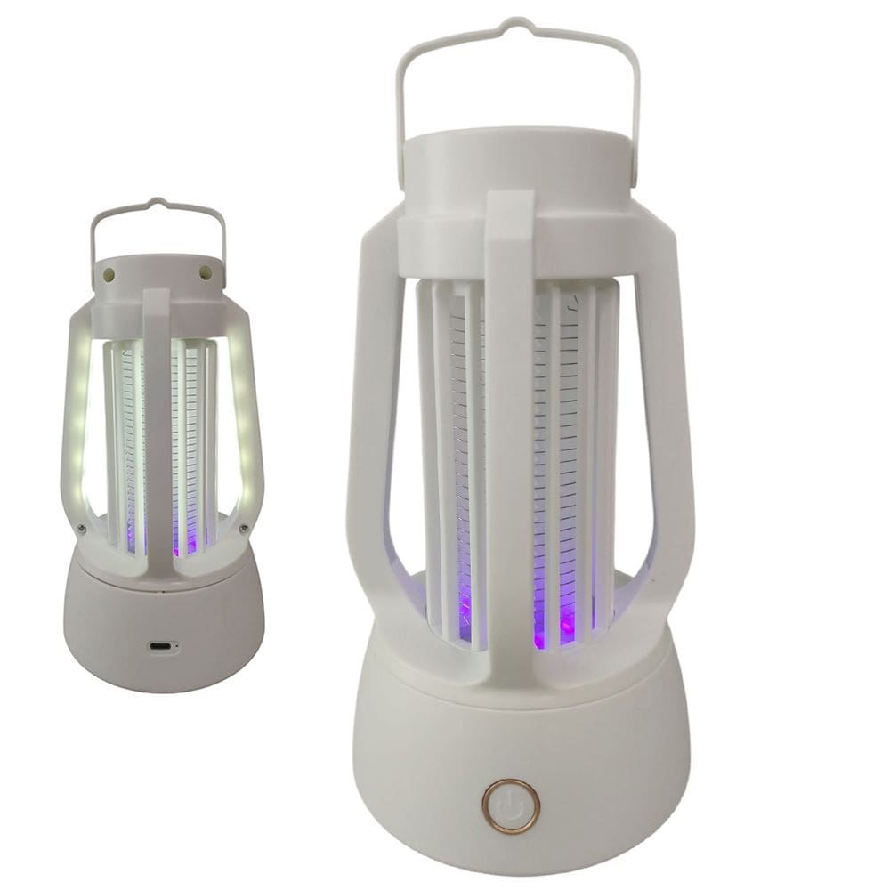 Luminaria Repelente LED Afasta Mosquito Inseto Pernilongo Luz UV USB Bateria Recarregavel Casa Acampamento Passeio Ar Live Piquinique Armadilha