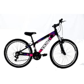Bicicleta Vikingx Tuff25 Freeride Aro 26 Freio V-brake