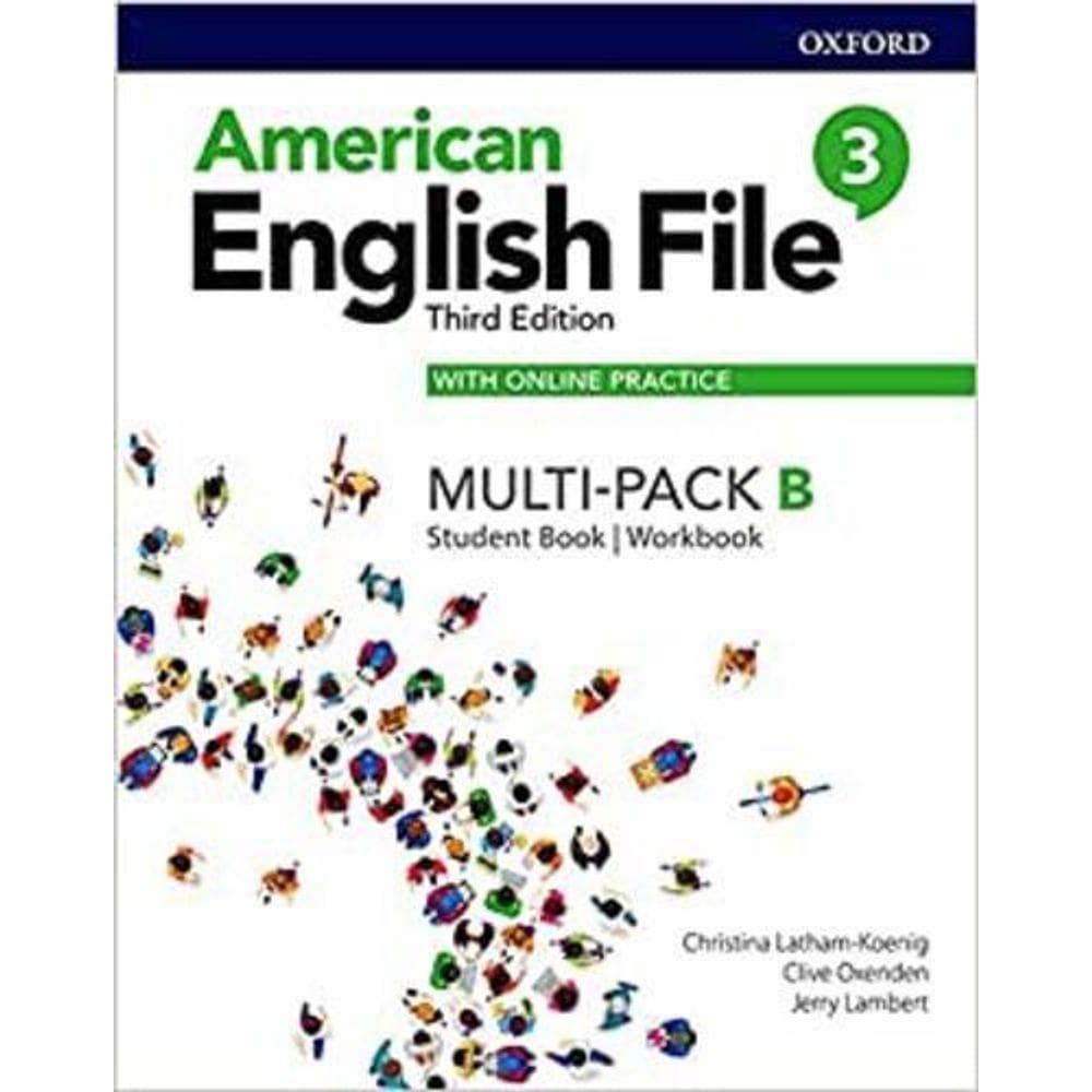 Ibeu (2025) American English File 3B - Multi-Pack (Student Book With Workbook And Online Practice) - Third Edition