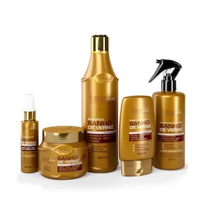 Kit Banho de Verniz Forever Liss Shampoo 500ml
