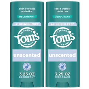 Desodorante Tom`s of Maine, sem perfume, sem alumínio, 95 ml (pacote com 2)