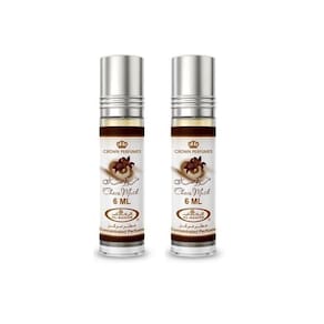 Perfume Al-Rehab Choco Musk Concentrado Rollerball 6 mL (x2)