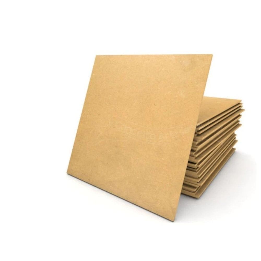 01 Un Chapa 15mm Madeira Mdf 60x60cm Placa Prateleira CRU Cód.1300