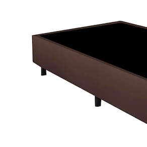 Base Box Para Colchão Solteiro Suede Gazin 188cm x 88cm