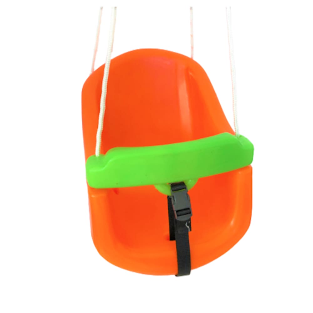 Balanço Infantil Laranja – Brinquedo Seguro e Colorido para Bebê ou Criança Feliz