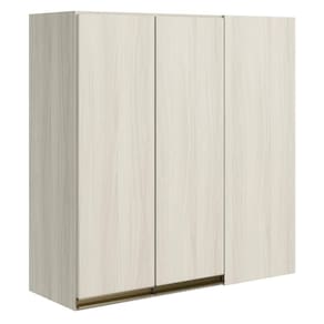 Armario Canto Reto 2 Portas Mdf 86 Cm Kali 12043 Bianco Toq Nicioli