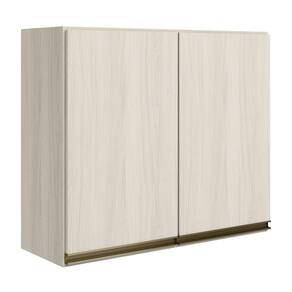 Armario Aereo 2 Portas Mdf 80 Cm Kali 12211 Bianco Toq Bianco Toq Nicioli Bianco