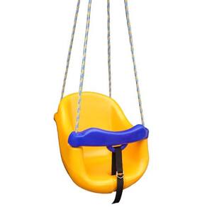 Balanço Infantil Amarelo - Brinquedo Educativo para Bebês e Crianças Pequenas