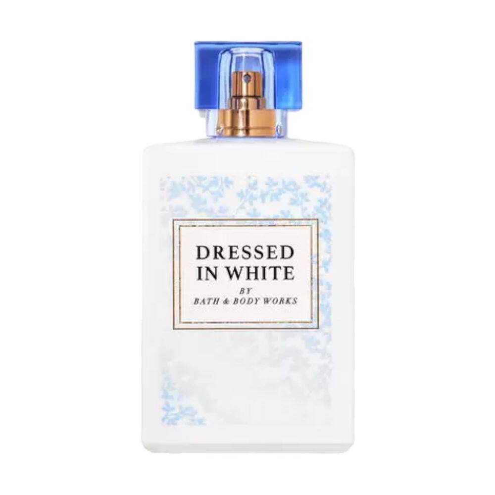 Perfume Bath & Body Works vestido com água de perfume branca 100ml
