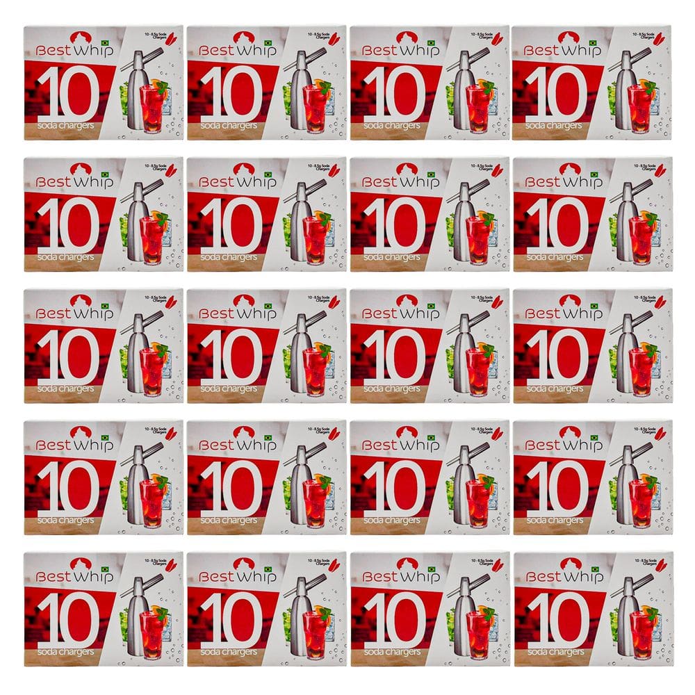 Cápsulas de Gás para Soda BestWhip para Sifão 200un