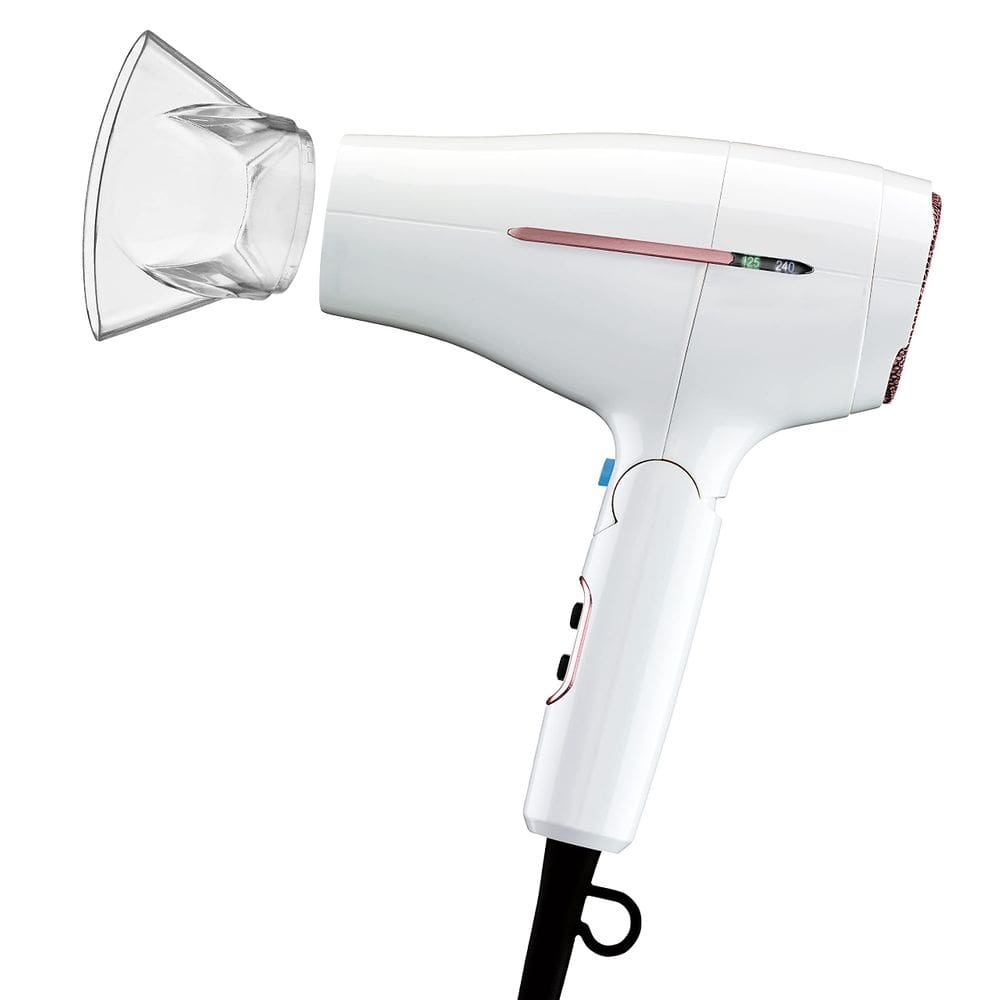 Secador de cabelo Conair Travel 1875W com alça dobrável Smart Voltage