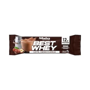 Best Whey Bar Atlhetica Nutrition Leite, Cacau & Avelã