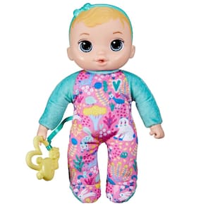 Boneca Baby Alive Soft `n Cute, cabelo loiro, 28 cm, 18 meses ou mais