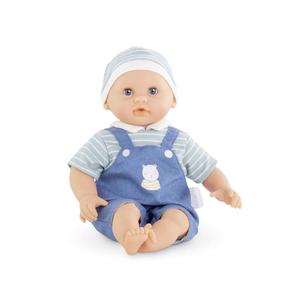 Boneca Corolle Bébé Calin Mael Boy 30 cm com roupa azul 18 m ou mais