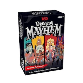Jogo de cartas Dungeons & Dragons Dungeon Mayhem 2-4 jogadores