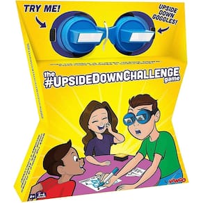 Jogo Vango UpsidedownChallenge Kids Family com óculos de cabeça para baixo