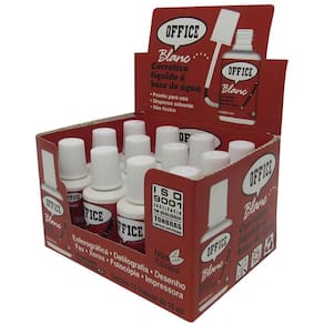 Corretivo Office Blanc 18ml 12 unid - Radex