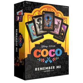 Jogo de loteria Coco Remember Me Disney Pixar com arte personalizada