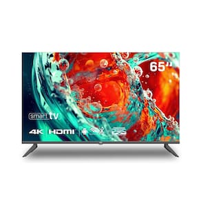 Smart TV HQ 65" 4K tela sem bordas  Sistema Android design Slim HQS65NKHM