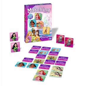 Jogo de memória Wonder Forge Disney Princess Kids 3-5 anos