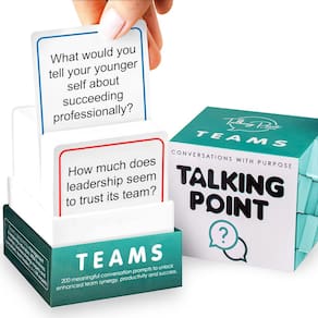 Cartões de conversação Talking Point Teams 200 Cards
