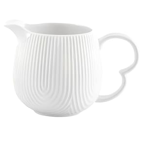 Jarra Cremeira em Cerâmica Branco Oasis 300ml