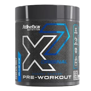 X7 Pre Workout 300G Atlhetica Nutrition Blue Ice