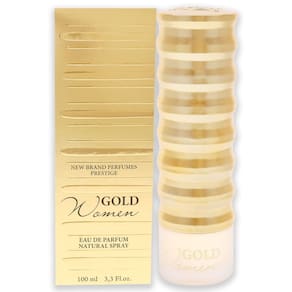 Perfume New Brand Perfumes Gold EDP Spray para mulheres 100mL
