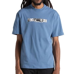 Camiseta Volcom Comfort Critter WT25 Masculina Azul