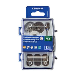 Kit Dremel EZ Lock EZ726 com 8 Peças para Lixar e Polir