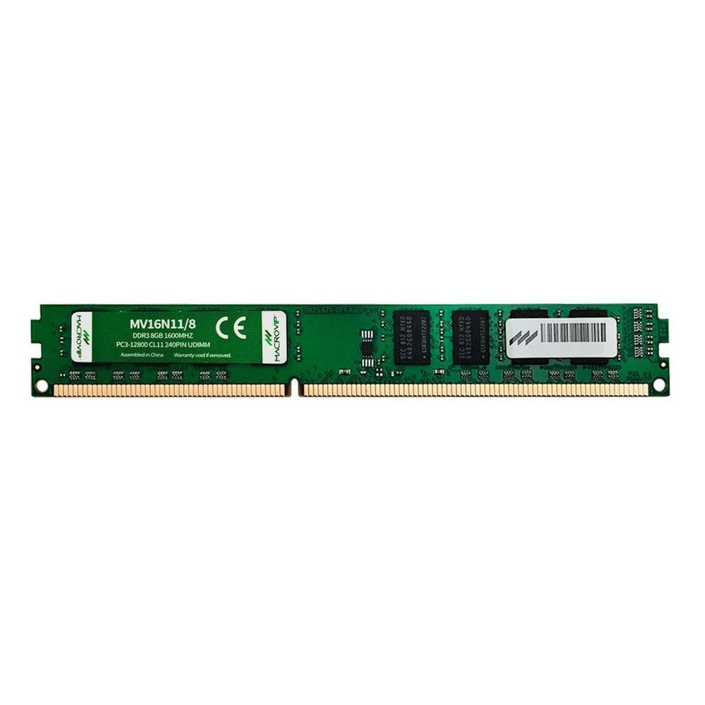 Memória 8Gb Macrovip, Ddr3, 1600Mhz, Cl11 - Mv16N11/8