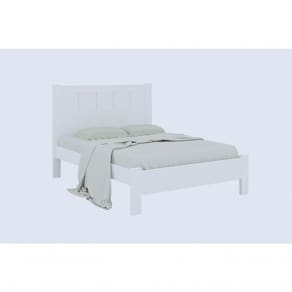 Cama Casal Primícia Plus 100% Mdf - D` Doro Branco