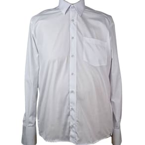 Camisa Social Branca Abotoadura ZUZA Plus Size 3/4/5