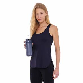 Regata Skin Fit Alongada 101602-C0049 - Preto G
