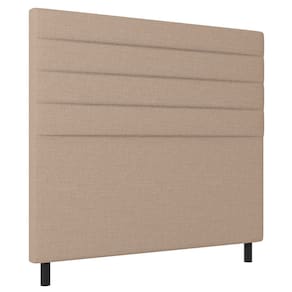 Cabeceira Cama Box Casal Napoli 140cm Linho Bege - Abmaza