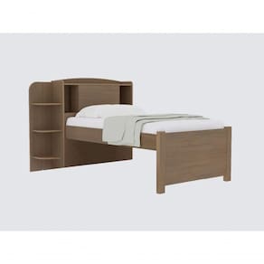 Cama Para Solteiro Milênio - D` Doro Castanho