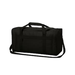 Bolsa Sacola De Viagem Grande Atual Preta 1403