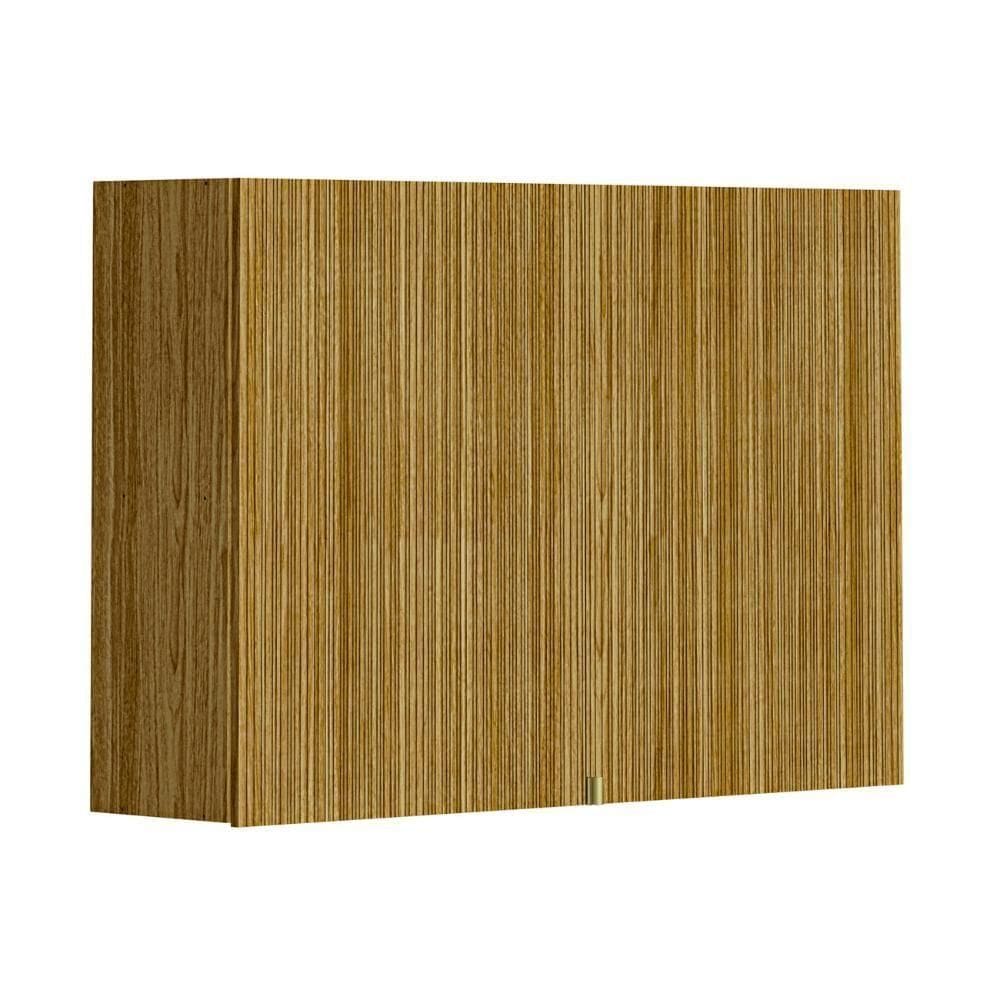 Armário De Cozinha Aéreo 120cm 2 Portas Minsk K02 Freijó - Mpozenato