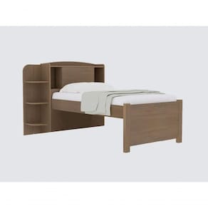 Cama Para Solteiro Milênio - D` Doro Castanho