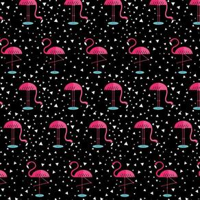 Papel De Parede Flamingo Autocolante Decorativo Sala Quarto